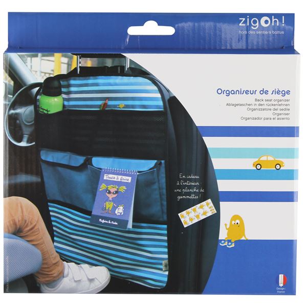 Organiseur de siège 6 poches bayo Zigoh