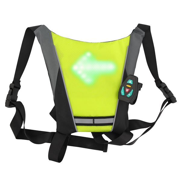 Gilet signalétique LED + télécommande Urban Moov