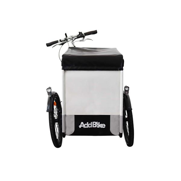 Remorque avant vélo pour transport de charges - Kit Box AddBike