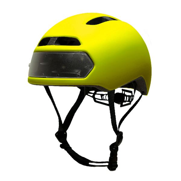 Casque vélo LED jaune TORCH T2