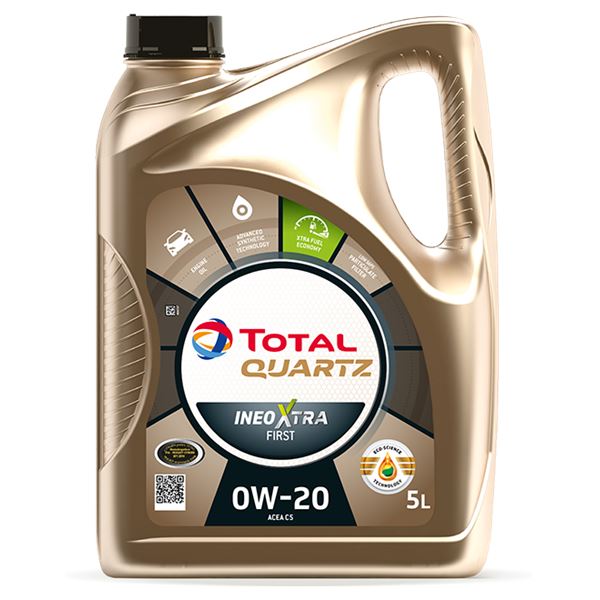 Huile moteur TOTAL Quartz Ineo Xtra First Essence/Diesel 0W20 5L
