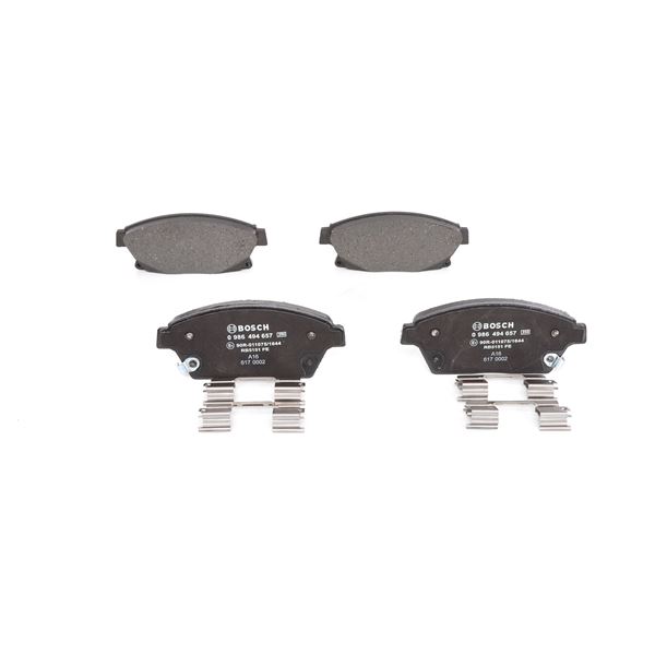 4 plaquettes de frein avant Bosch BP1356