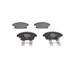4 plaquettes de frein avant Bosch BP1356