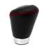 POMMEAU CUIR NOIR/ ROUGE BAGUE MARCHE AR + 3 PASTILLES DE VITESSES