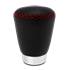 POMMEAU CUIR NOIR/ ROUGE BAGUE MARCHE AR + 3 PASTILLES DE VITESSES