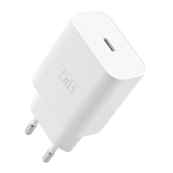 Chargeur secteur USB-C Power Delivery 20W - blanc
