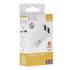 Chargeur allume-cigares double USB 2.4A - blanc TNB