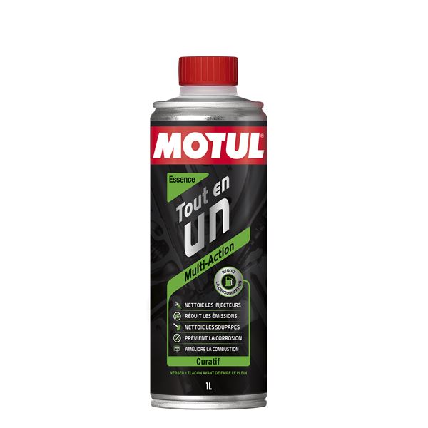 Décrassant moteur Tout en 1 Essence Motul 1L