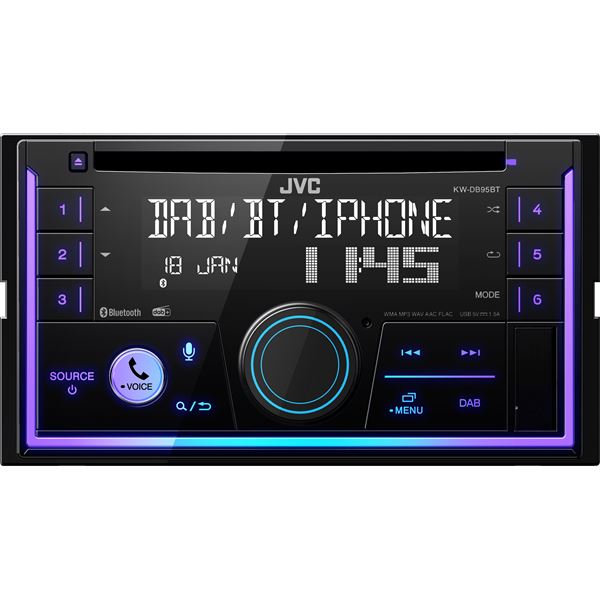 Autoradio DAB+ Bluetooth KW-DB95BT JVC