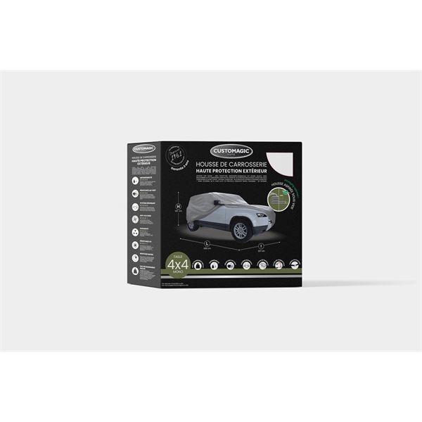 HOUSSE HAUTE PROTECTION EXTERIEURE TAILLE 4X4 & MONOSPACE