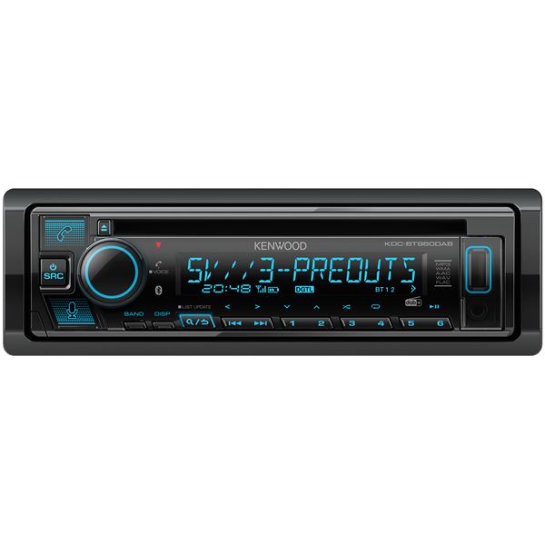 Autoradio KDC-BT960DAB + Antenne DAB+ Kenwood