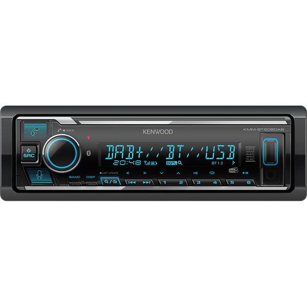 Autoradio KMM-BT508DAB + antenne DAB+ Kenwood