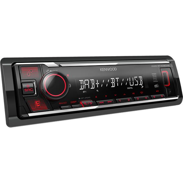 Autoradio KMM-BT408DAB + Antenne DAB+ Kenwood