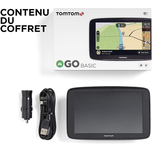 GPS Tomtom GO Basic 5'' Europe - Reconditionné