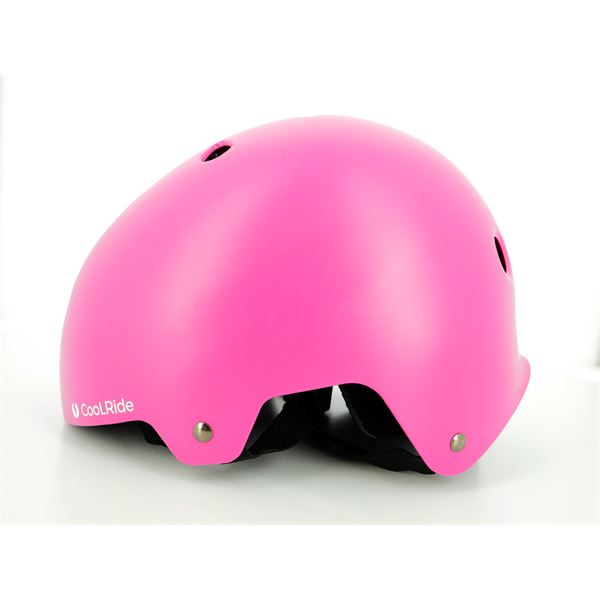 Casque vélo, trottinette enfant COOLRIDE rose T48-54