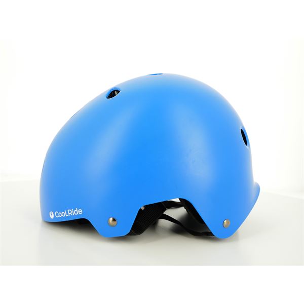 Casque vélo, trottinette enfant COOLRIDE bleu T48-54