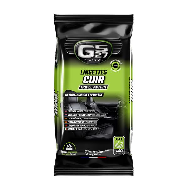 Lingettes Cuir GS27 Classics x40