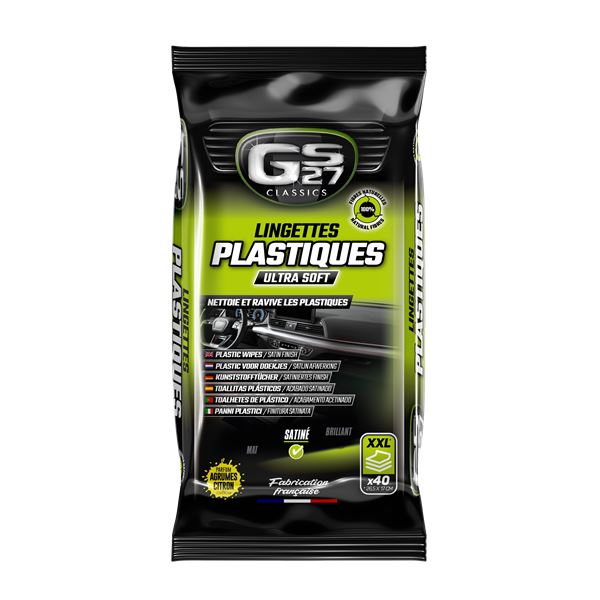Lingettes plastiques finition satinée GS27 Classics x40