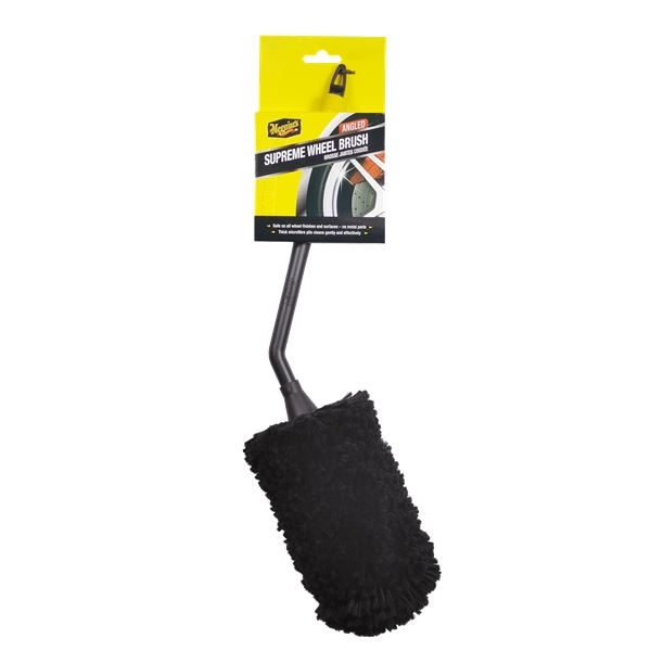 Brosse jantes microfibre coudée MEGUIAR'S