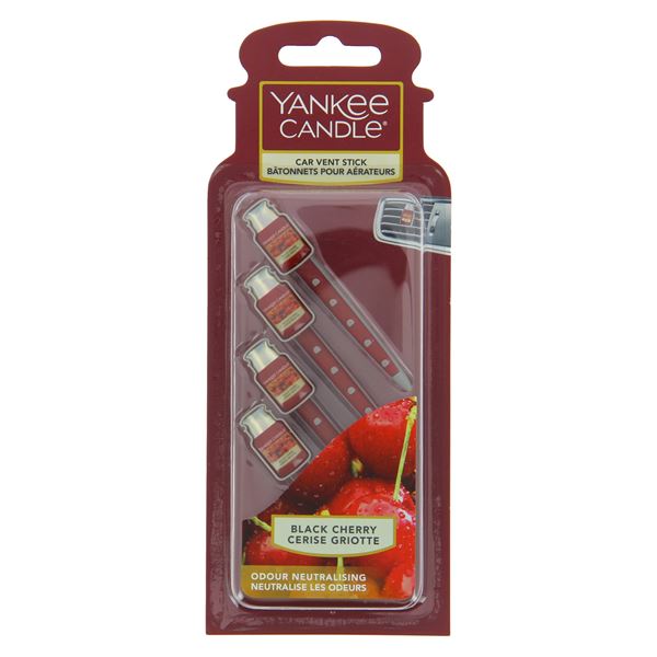 YANKEE CANDLE sticks cerise griotte