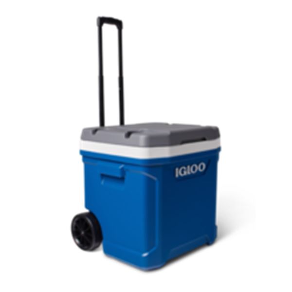 Glacière passive à roulettes Latitude 56L Bleu  Igloo