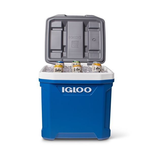 Glacière passive à roulettes Latitude 56L Bleu  Igloo