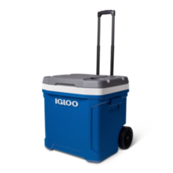Glacière passive à roulettes Latitude 56L Bleu  Igloo