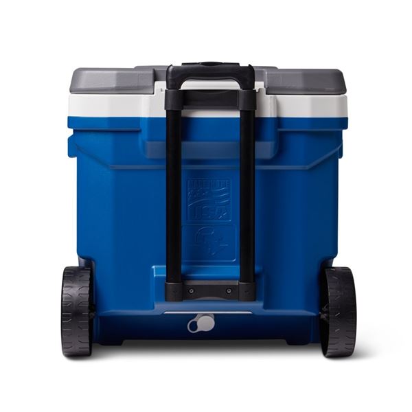 Glacière passive à roulettes Latitude 56L Bleu  Igloo