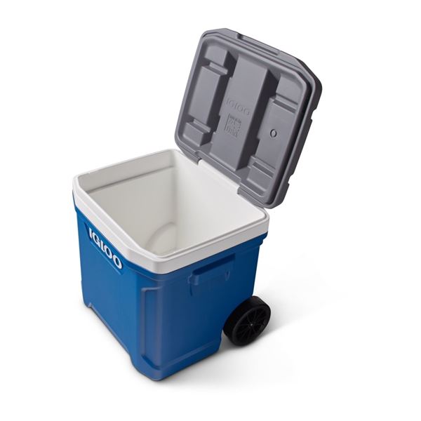 Glacière passive à roulettes Latitude 56L Bleu  Igloo