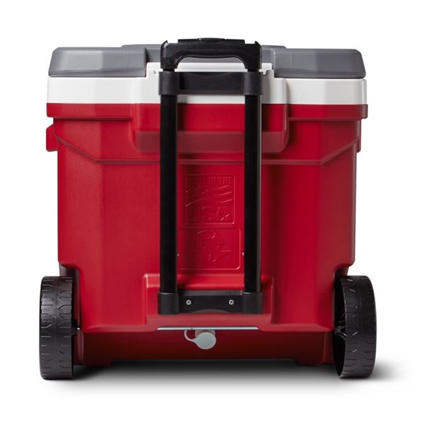 Glacière passive à roulettes Latitude 56L Rouge Igloo