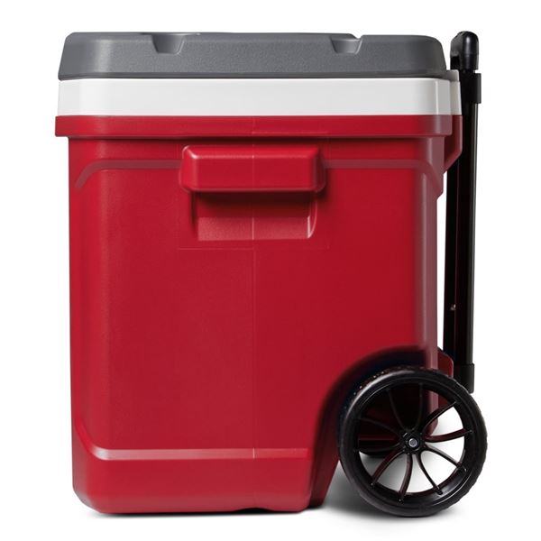 Glacière passive à roulettes Latitude 56L Rouge Igloo