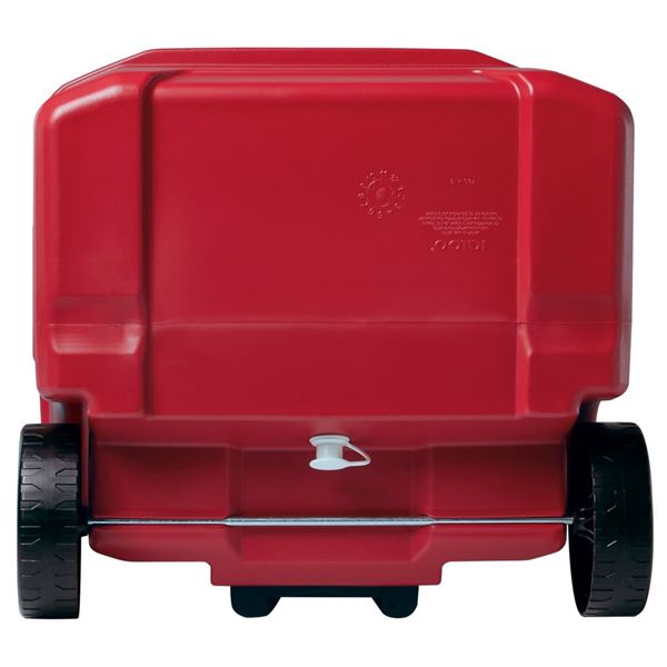 Glacière passive à roulettes Latitude 56L Rouge Igloo