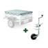 Pack accessoires pour remorque série 190 : roue jockey et bâche plate