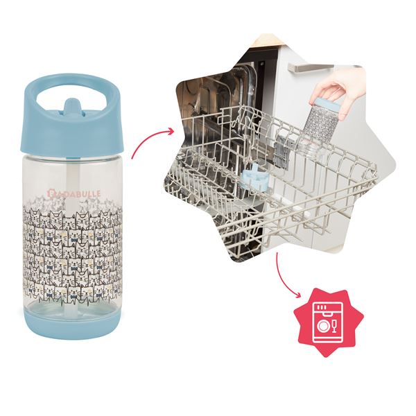 Gourde avec paille 350 ml Babymoov