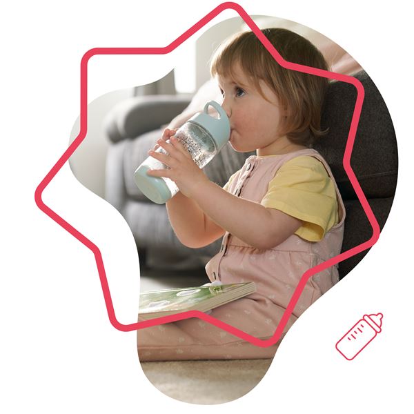 Gourde avec paille 350 ml Babymoov