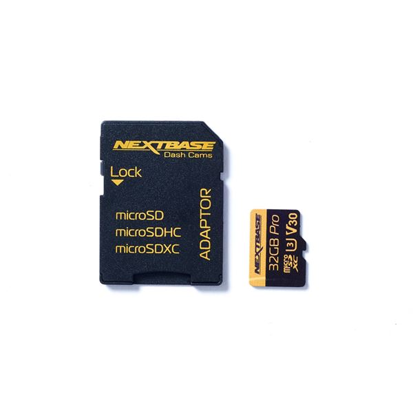 Pack caméra Dashcam 222XR + caméra arrière zoom + carte micro SD 32Go NEXTBASE