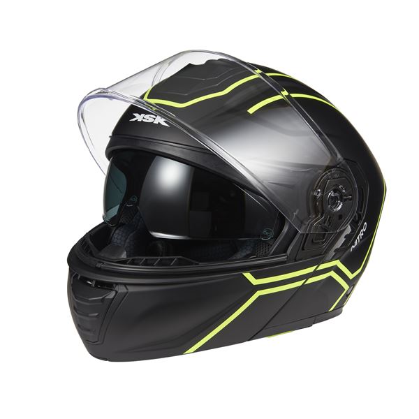CASQUE MODULABLE DS SKYLINER YELLOW TS