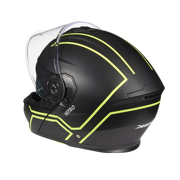 CASQUE MODULABLE DS SKYLINER YELLOW TS