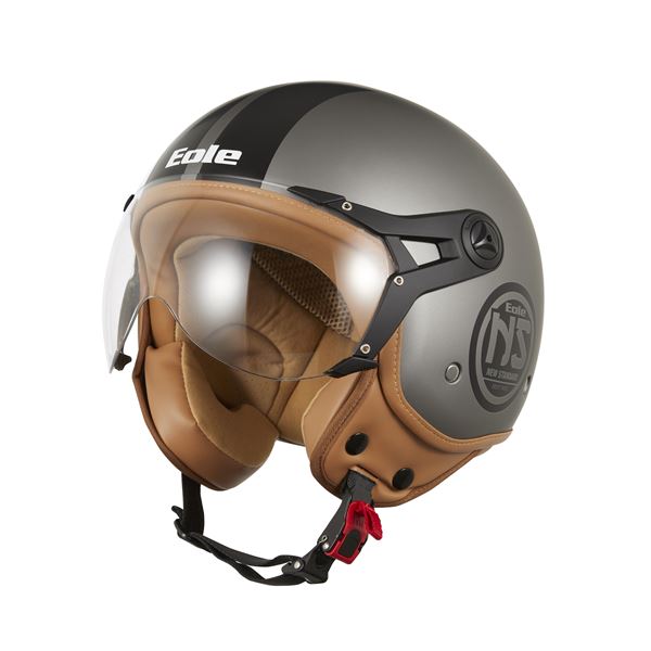 Casque Jet NS Grey Black Eole Taille S