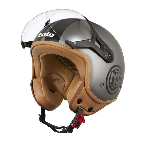 Casque Jet NS Grey Black Eole Taille L