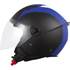 Casque Jet Z One Black Blue KSK Taille L