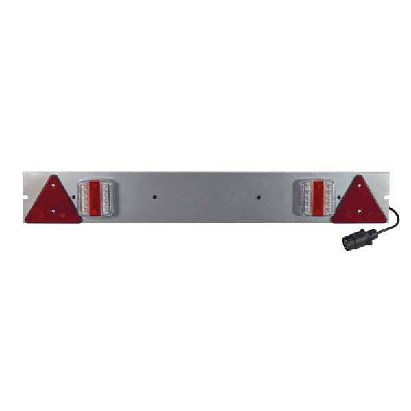 Rampe de signalisation métal, feu LED 1M