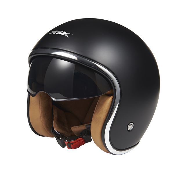 Casque moto Jet Neiva noir taille S KSK