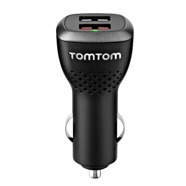 Chargeur allume-cigare double USB haute vitesse TOMTOM