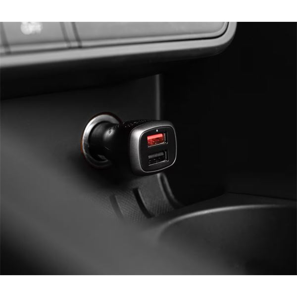 Chargeur allume-cigare double USB haute vitesse TOMTOM