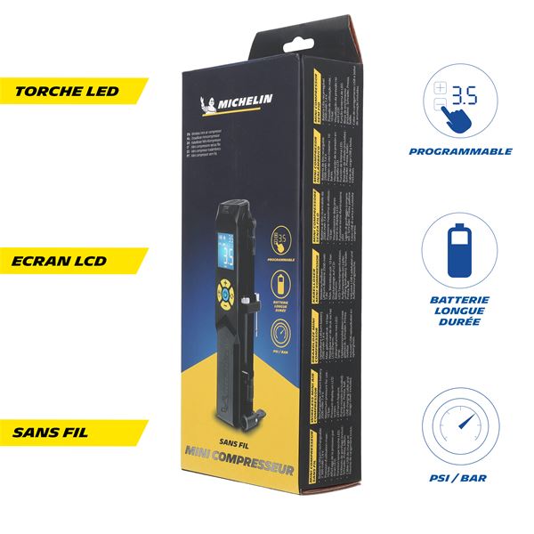 Mini compresseur sans fil Michelin