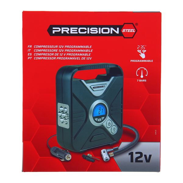 Compresseur programmable 12V PRECISION STEEL