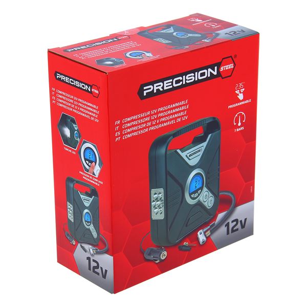 Compresseur programmable 12V PRECISION STEEL