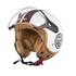Casque moto Jet NS Blanc taille L Eole