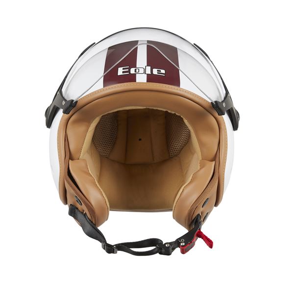 Casque moto Jet NS Blanc taille XL Eole